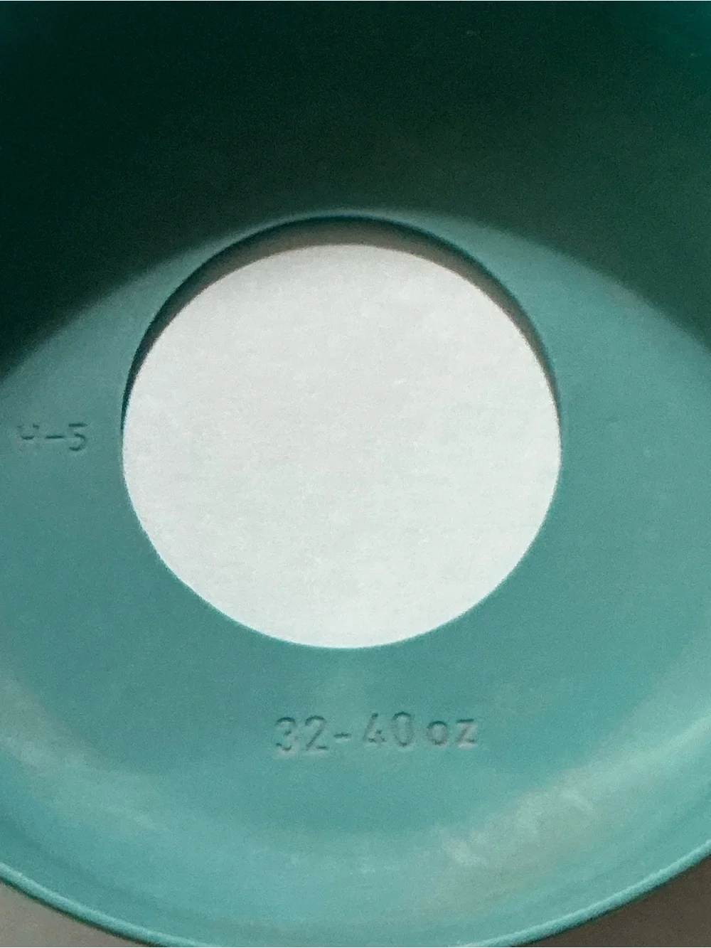 Ocean Teal Green Blue Silicone Bottle Bottle Ring Bottle Buttom